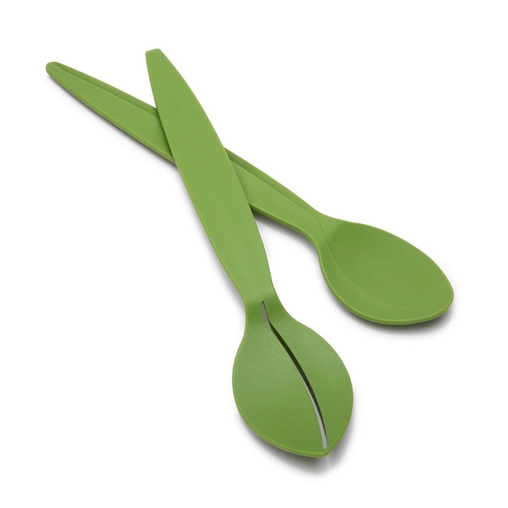 PELEG DESIGN,Juicepair is a 2-in-1 ,tool for both salad servers ,lemon juicer